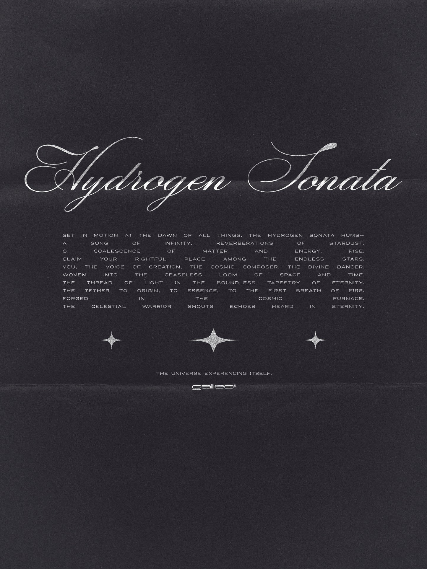 HYDROGEN SONATA